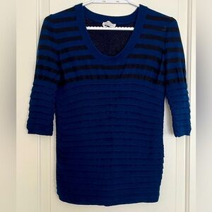 Sonia RYKIEL 3/4 sleeve sweater size S